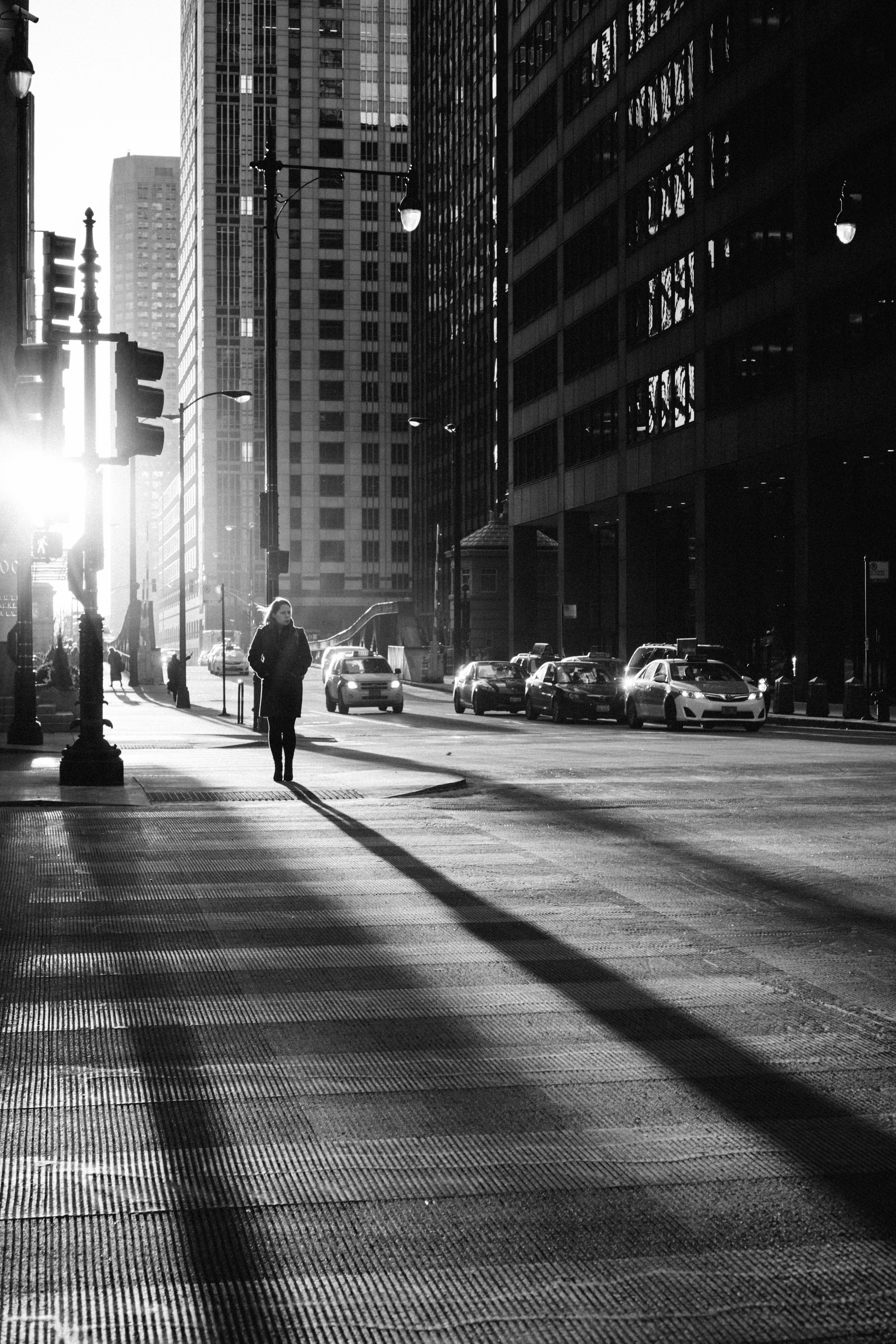Rue noir blanc